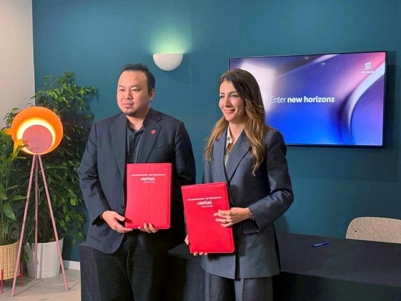 Viettel Networks and Ericsson sign their cooperation agreement on the sidelines of the Mobile World Congress 2026. (MWC 2026)
