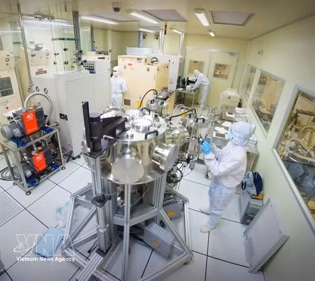 A key laboratory of the Vietnam National University-Ho Chi Minh City. (Photo: VNA)