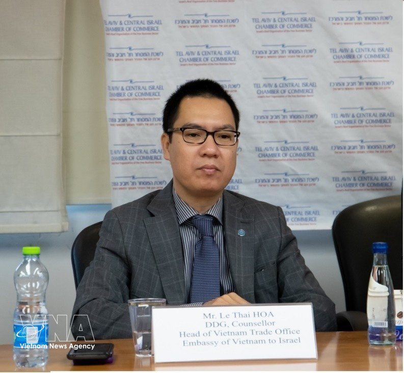 Vietnamese Trade Counsellor in Israel Le Thai Hoa (Photo: VNA)