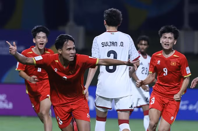 Vietnam win 3–2 over the UAE in the final Group C match of the AFC U17 Asian Cup 2026 in Saudi Arabia on early May 14 (Vietnam time). (Photo: Vietnam Football Federation)