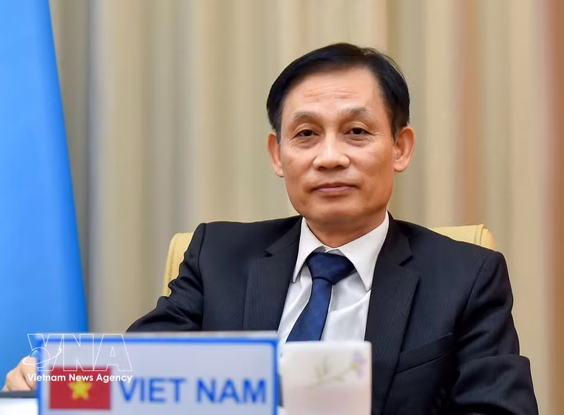 Minister of Foreign Affairs Le Hoai Trung (Photo: VNA)