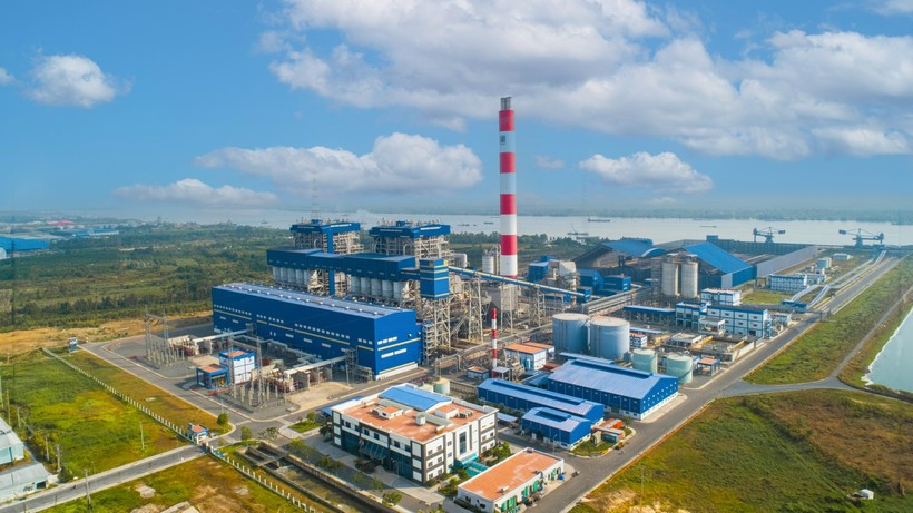 A view of the Song Hau 1 thermal power plant project (Photo: VNA)