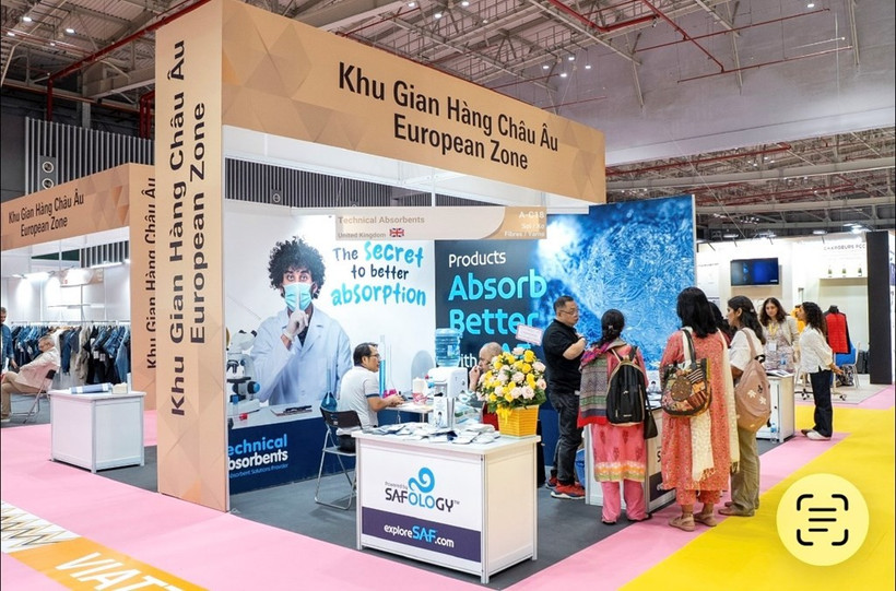 Vietnam International Trade Fair for Apparel, Textiles and Textile Technologies (VIATT 2026) is expected to expand its scale by 20% compared to last year's edition. (Photo: bnews.vn)