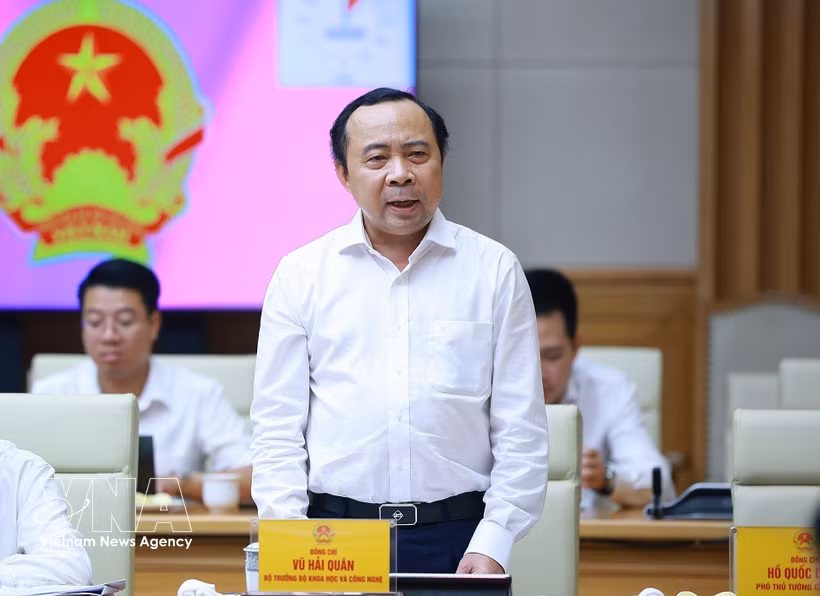 Minister of Science and Technology Vu Hai Quan (Photo: VNA)