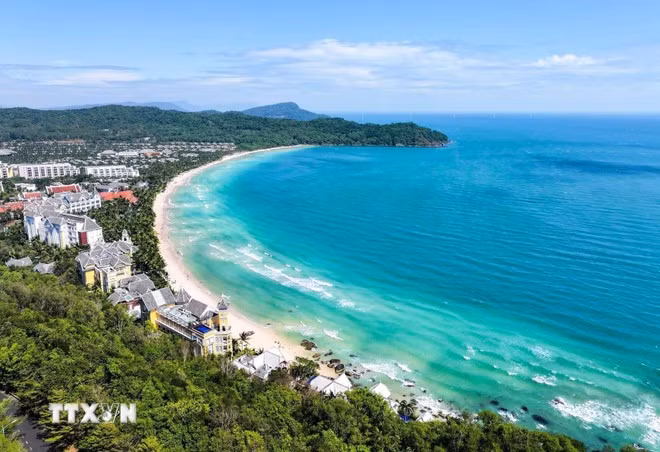 Khem beach in Phu Quoc island of An Giang province. (Photo: VNA)