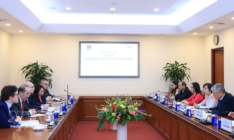 View - VNA, TASS consolidate traditional ties, advance towards multimedia cooperation | Vietnam+ (VietnamPlus)