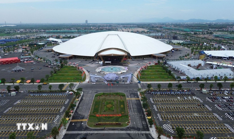 The Vietnam Exposition Centre (VEC) in Dong Anh commune, Hanoi. (Photo: VNA)