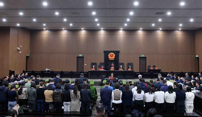 The court hearing on January 14 (Photo: VNA)