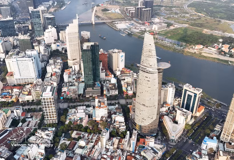 Bitexco Fiancial Tower in Ho Chi Minh City (Photo: VNA)