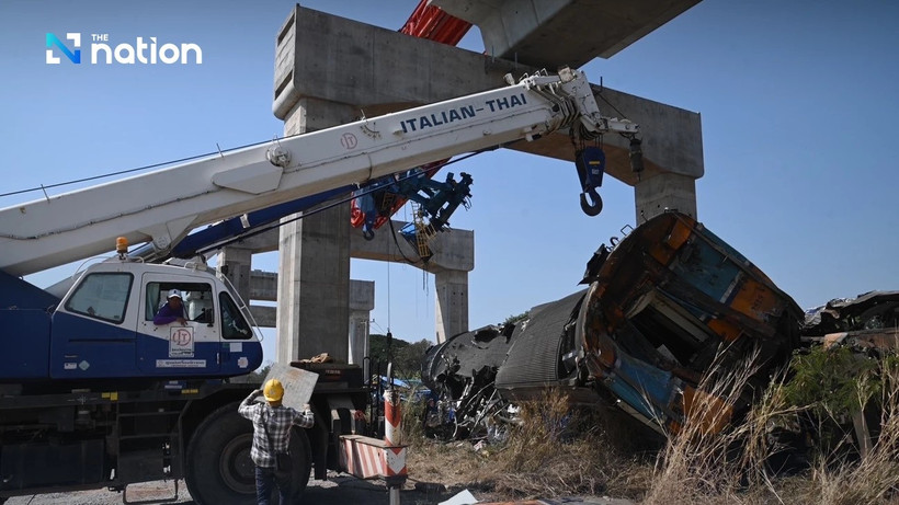 At the accident scene (Photo: nationthailand.com)
