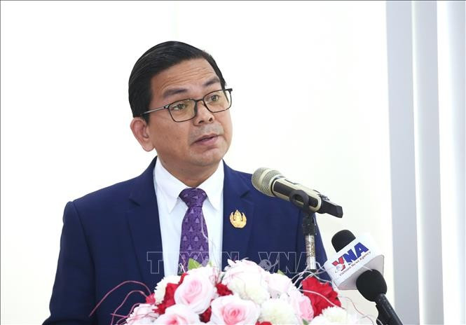 Dr. Kin Phea, Director of the International Relations Institute under the Royal Academy of Cambodia (RAC). (Photo: VNA)