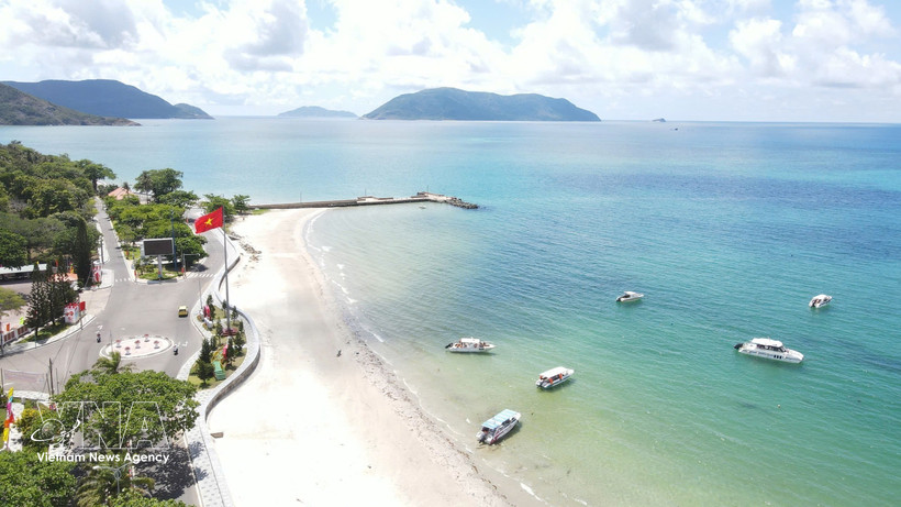 A corner of Con Dao Island (Photo: VNA)