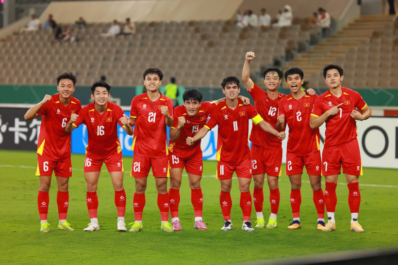 The Vietnam U23 team carry hope for all of Southeast Asia to reach the AFC Asia Cup semifinals (Photo: Ted Tran)