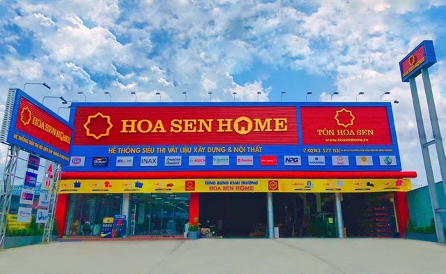 A store of Hoa Sen Group. (Photo hoasengroup.vn)
