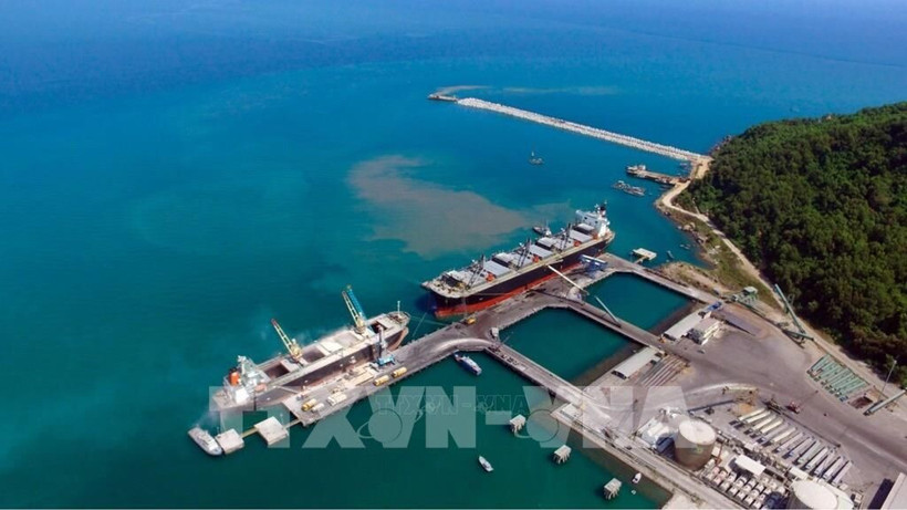 A view of Chan May deep-water port (Illustrative image. Photo: VNA)