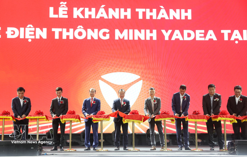 YADEA inaugurates its 100-million-USD smart electric motorbike plant in Bac Ninh province. (Photo: VNA)