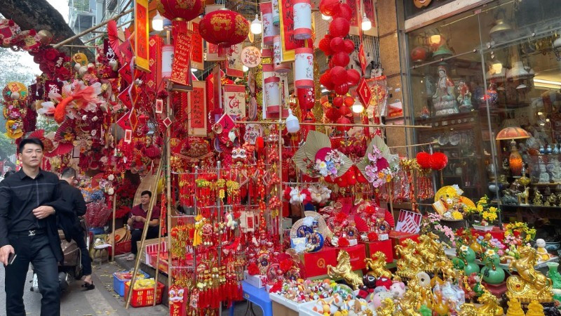 Hanoi markets come alive as Tet 2026 approaching (Photo: nhandan.vn)