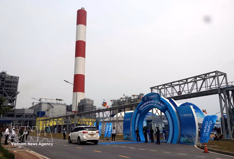 Part of the Vung Ang II Thermal Power Plant. (Photo: VNA)