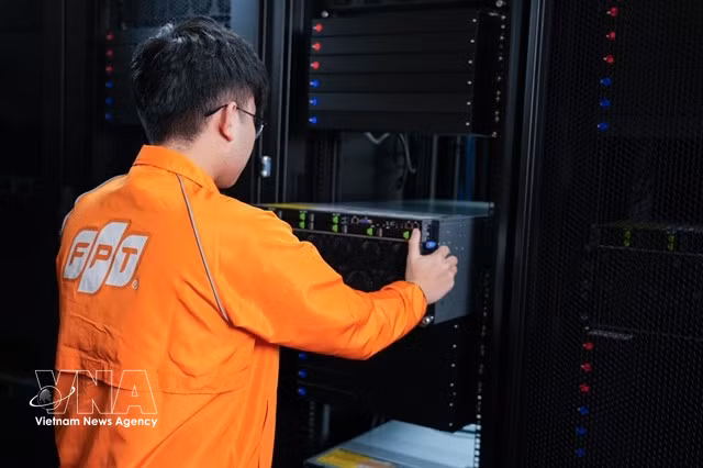 FPT possesses AI supercomputing infrastructure that ranks among the top 500 most powerful supercomputers in the world (Photo courtesy of FPT)