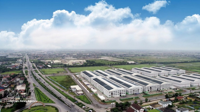 An Phát Complex Industrial Park in Hai Phong City is one of the eco-friendly industrial parks. (Photo: VNA)