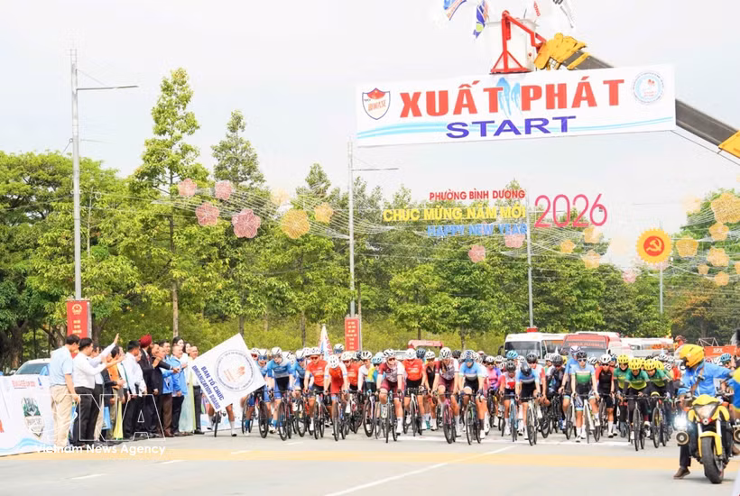 Biwase Tour of Vietnam kicks off in Ho Chi Minh City on March 4. (Photo: VNA)