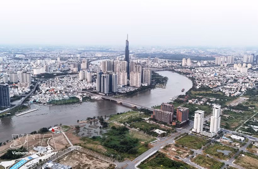 A view of Ho Chi Minh City (Illustrative image. Source: VNA)