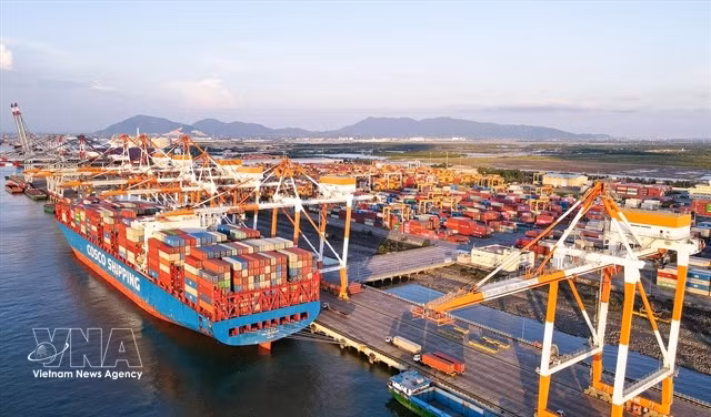 The Cai Mep-Thi Vai port cluster in Ho Chi Minh City (Illustrative photo: VNA)