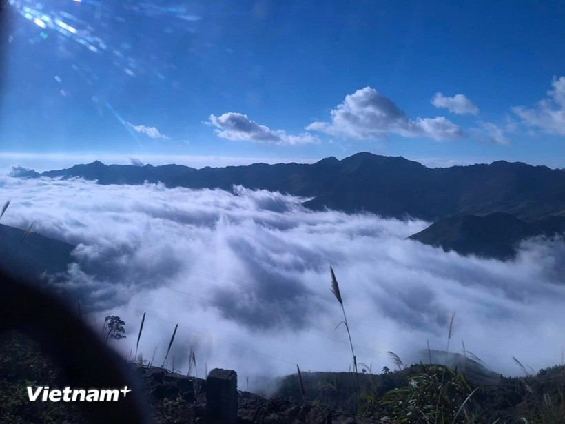 A view of Ta Xua cloud haven in Son La province (Photo: VNA)