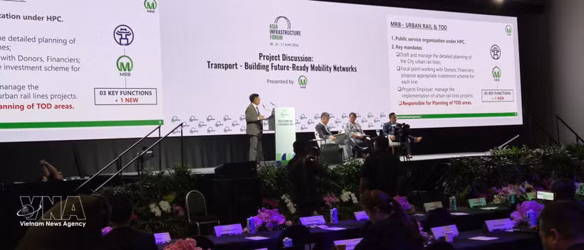 An overview of the 2026 Asia Infrastructure Forum (Photo: VNA)