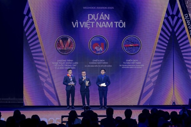 The WeChoice award 2025 highlights the contributions of individuals, organisations and works that promote positive values. (Photo courtesy of WeChoise Award)