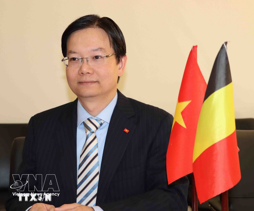 Tran Ngoc Quan, Trade Counsellor and head of the Vietnam Trade Office in Belgium and the EU (Photo: VNA)