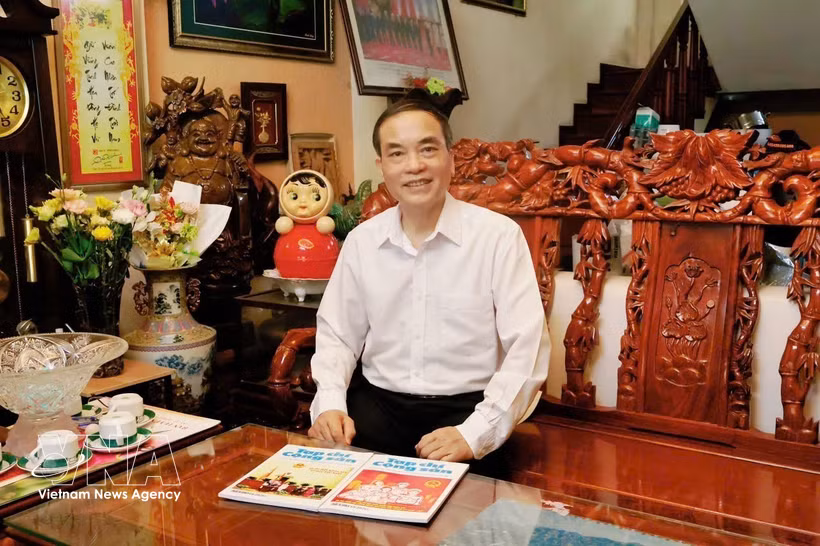 Assoc. Prof. Dr. Vu Van Phuc, Chairman of the Scientific Council of the Institute of Economics and International Law under the VUSTA. (Photo: VNA)