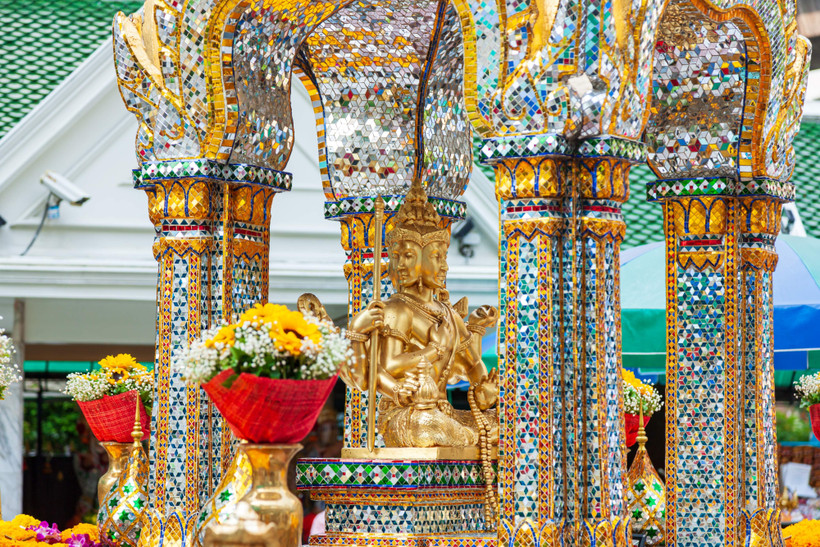 Erawan Shrine in Bangkok. (Photo: tourismthailand.org)