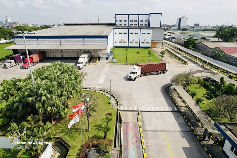 FrieslandCampina’s plant – one of Asia's pioneering facilities in adopting a green production model. (Photo: VNA)