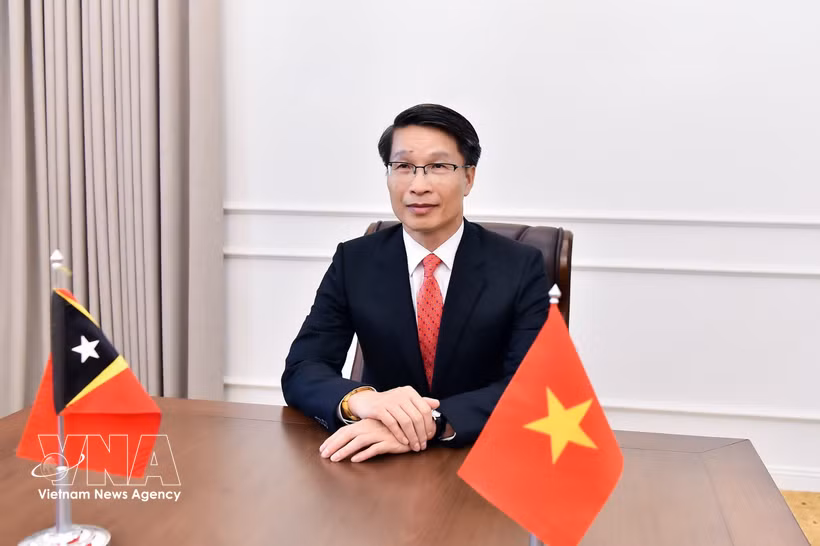 Vietnamese Charge d'affaires to Timor Leste Pham Binh Dam (Photo: VNA)