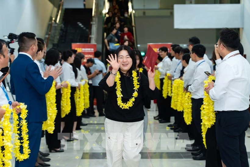First Koreans arrive in Phu Quoc in 2026 (Photo: VNA)