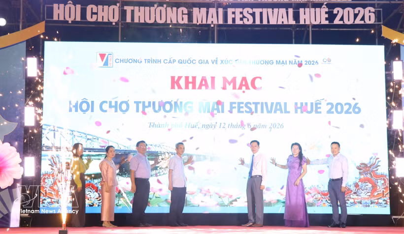 The opening ceremony of the Hue Festival Trade Fair 2026. (Photo: VNA)