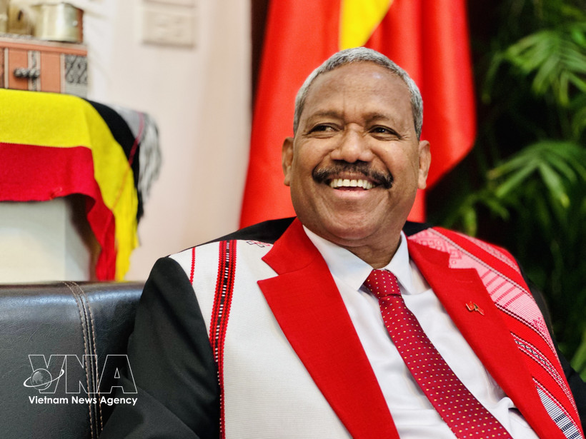 Ambassador of Timor Leste to Vietnam João Pereira (Photo: VNA)