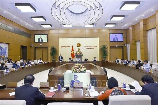 The 55th session of the National Assembly Standing Committee on March 2, 2026. (Photo: VNA)