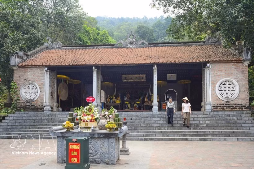 The Ba Trieu Temple in Thanh Hoa province (Photo: VNA) 