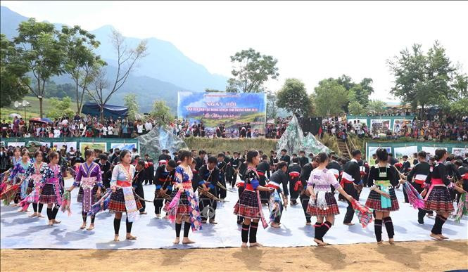 A Mong flute performance (Photo: VNA)