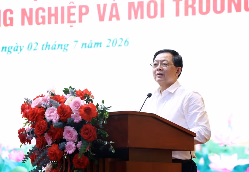 Deputy Prime Minister Ho Quoc Dung addresses the conference (Photo: baochinhphu.vn)