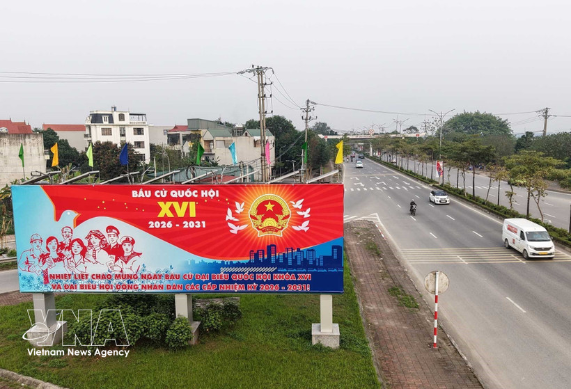 The election of deputies to the 16th National Assembly and People’s Councils at all levels for the 2026–2031 tenure is scheduled for May 15, 2026 (Photo: VNA)