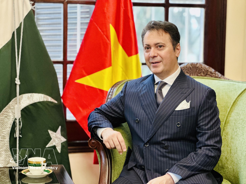 Pakistani Ambassador to Vietnam Kohdayar Marri. (Photo: VNA)