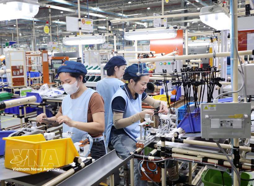 New FDI registrations remained robust in the first two months of 2026, with 620 newly licensed projects worth 3.54 billion USD, up 20.2% in the project number and 61.5% in registered capital compared to the same period last year. (Photo: VNA)