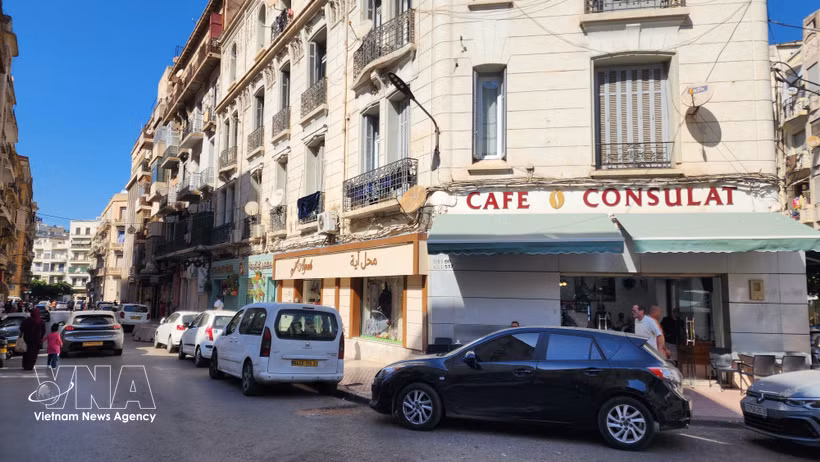 Ho Chi Minh Street in the city of Oran, Algeria. (Photo: VNA)