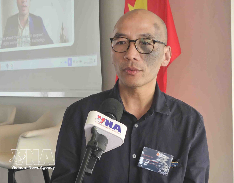 Dr. Nguyen Duy Cu, Vice President of the Vietnamese Intellectuals Association in Belgium and Luxembourg (ViLaB). (Photo: VNA) 