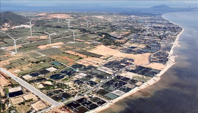 A view of the site where the Ninh Thuan 1 Nuclear Power Plant is located in Phuoc Dinh commune, Khanh Hoa province (Photo: VNA)