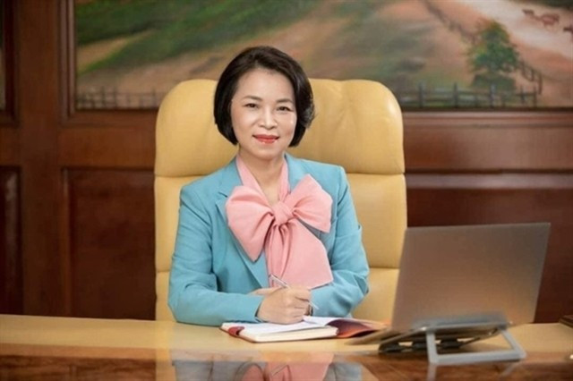 Pham Thu Huong, deputy chairwoman of Vingroup, has a net worth of 2.2 billion USD. (Photo: VIC)