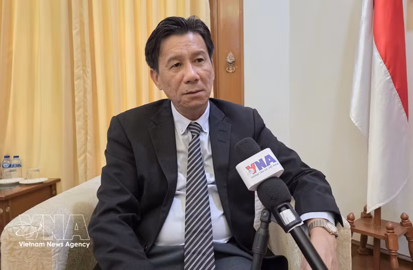 Vietnamese Ambassador to Indonesia Ta Van Thong (Photo: VNA)